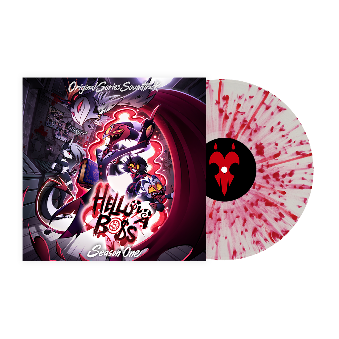 Helluva Boss: Season 1 (Original Soundtrack) Blood Splatter Vinyl