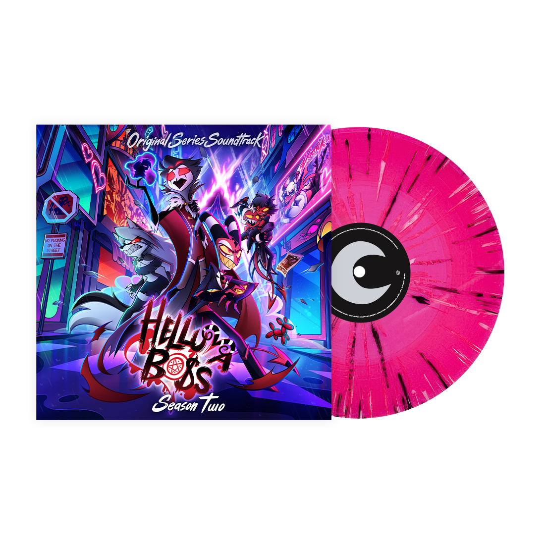 Helluva Boss: Season 2 (Original Soundtrack) - Pink Splatter Vinyl