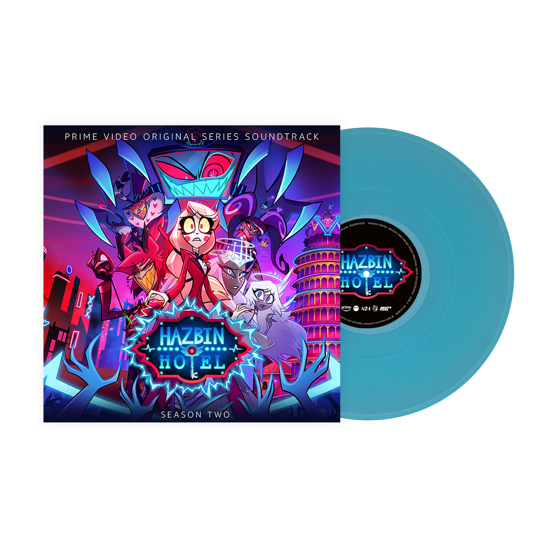 Hazbin Hotel: Season Two (Original Soundtrack) - VoxTek Blue Clear Vinyl